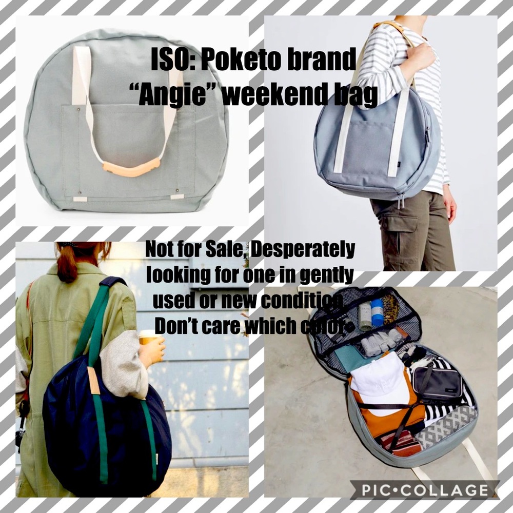 ISO!! Poketo “Angie Weekend Bag”